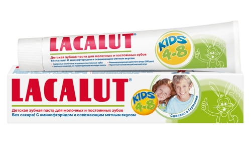 Паста зубная Лакалют Lacalut Kids 4-8 лет