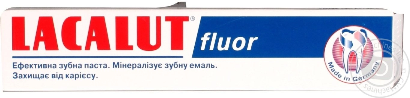 Паста зубная Лакалют Lacalut Fluor Фтор Паста в Казахстане, интернет-аптека Aurma.kz