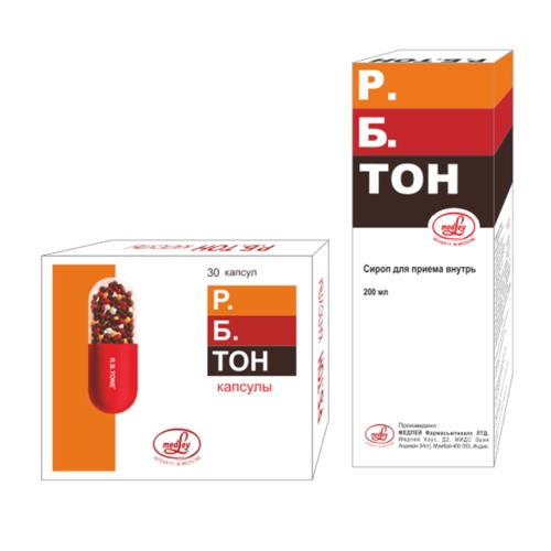 Р.Б.ТОН Сироп R.B.TONE Syrup Сироп в Казахстане, интернет-аптека Рокет Фарм