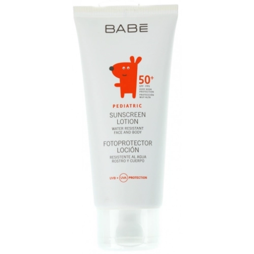 Babe Laboratorios Лосьон Солнцезащитный SPF 50+ детский  в Казахстане, интернет-аптека Aurma.kz