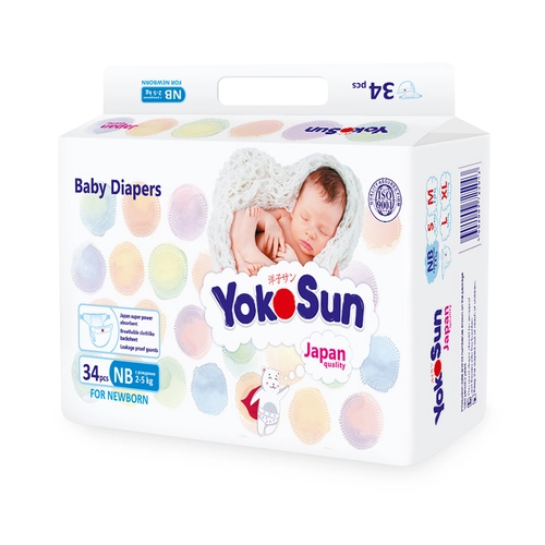 Подгузники YokoSun NB 2-5кг Подгузники в Казахстане, интернет-аптека Aurma.kz