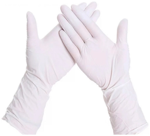 Перчатки Biohandix PF виниловые защитные нестерильные неопудренные размер L  в Казахстане, интернет-аптека Aurma.kz