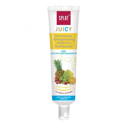 Зубная паста Splat Juicy детская тутти-фрутти  в Казахстане, интернет-аптека Aurma.kz