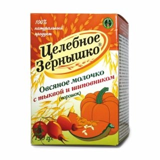 Овсяное молочко Целебное зернышко Тыква Шиповник Капсулы+Порошок в Казахстане, интернет-аптека Рокет Фарм