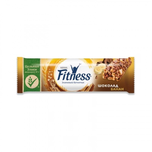 Батончик Nestle Fitness Шоколад с бананом  в Казахстане, интернет-аптека Aurma.kz