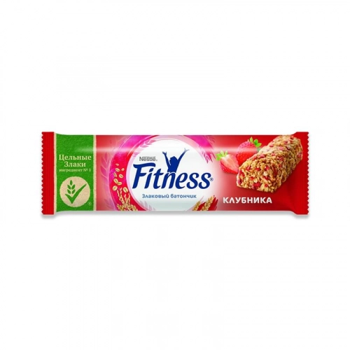 Батончик Nestle Fitness клубника злаковый  в Казахстане, интернет-аптека Aurma.kz