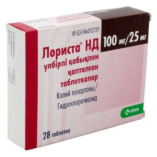 Лориста НД Таблетки в Казахстане, интернет-аптека Aurma.kz