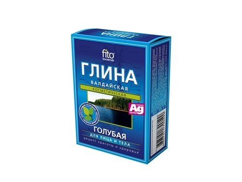 Глина голубая Валдайская  в Казахстане, интернет-аптека Aurma.kz