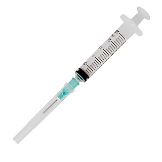 Шприц 2мл Turan инъекционный однократного применения трехкомпонентный c иглой 22G  в Казахстане, интернет-аптека Aurma.kz