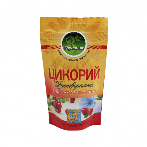 Цикорий растворимый с экстрактом брусники Здравник Капсулы+Порошок в Казахстане, интернет-аптека Aurma.kz