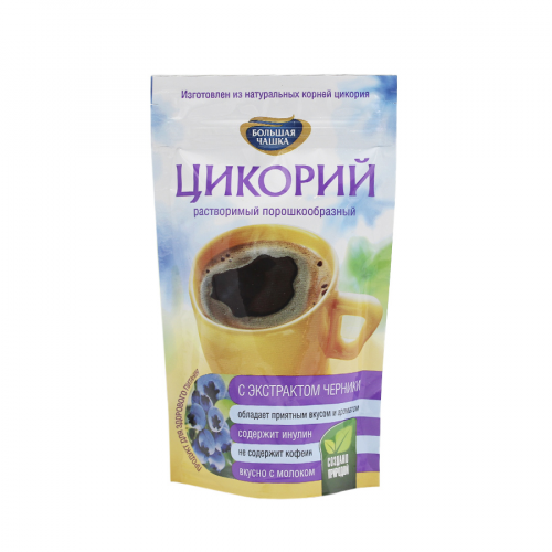 Цикорий растворимый порошкообразный с экстрактом черники Клетчатка в Казахстане, интернет-аптека Aurma.kz