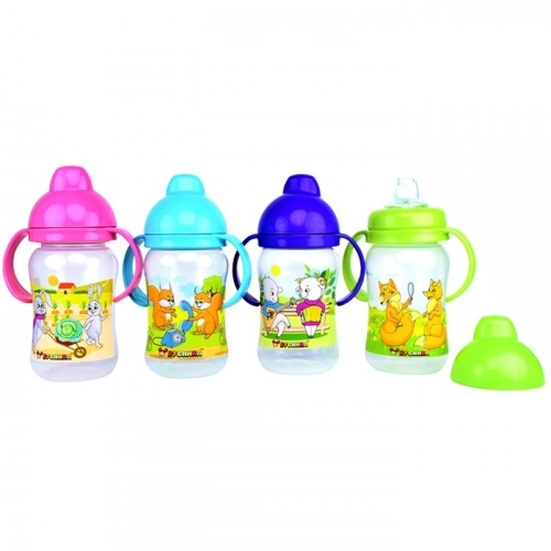 Бусинка Поильник непроливайка с ручками и силиконовым носиком 1922  в Казахстане, интернет-аптека Aurma.kz