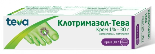 Клотримазол Тева 1% Крем в Казахстане, интернет-аптека Aurma.kz