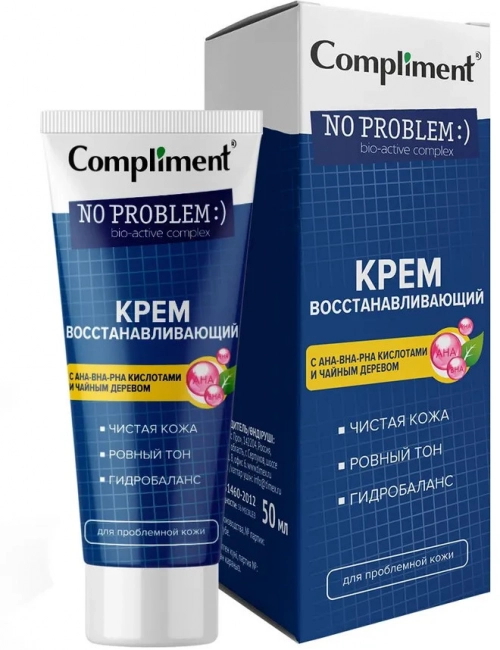 Compliment Крем для проблемной кожи восстанавливающий  в Казахстане, интернет-аптека Aurma.kz