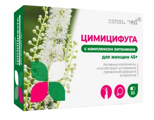 Цимицифуга комплекс витаминов для женщин 45+ Капсулы в Казахстане, интернет-аптека Aurma.kz