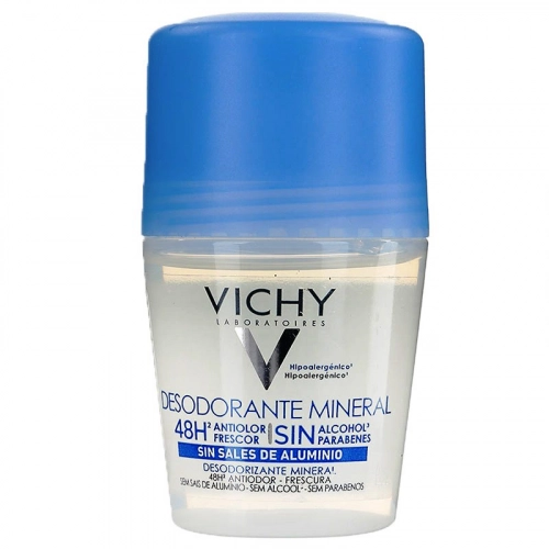 Дезодорант Vichy 48 часов с минералами без солей алюминия  в Казахстане, интернет-аптека Aurma.kz