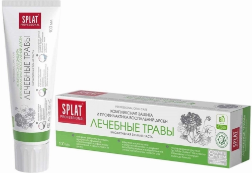 Зубная паста Splat Профессионал лечебные травы в Казахстане, интернет-аптека Aurma.kz