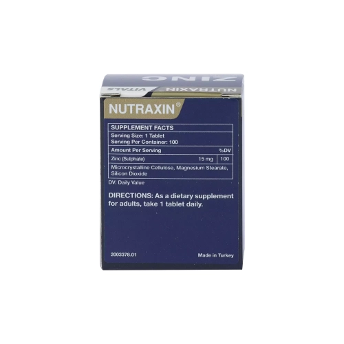 Nutraxin Zinc Vitals Таблетки в Казахстане, интернет-аптека Рокет Фарм