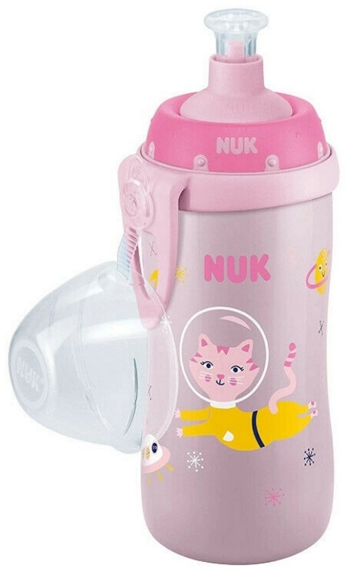 Поильник NUK Junior Cup с насадкой для питья из силикона push-pull 10255408 (с 18 месяцев) в Казахстане, интернет-аптека Aurma.kz