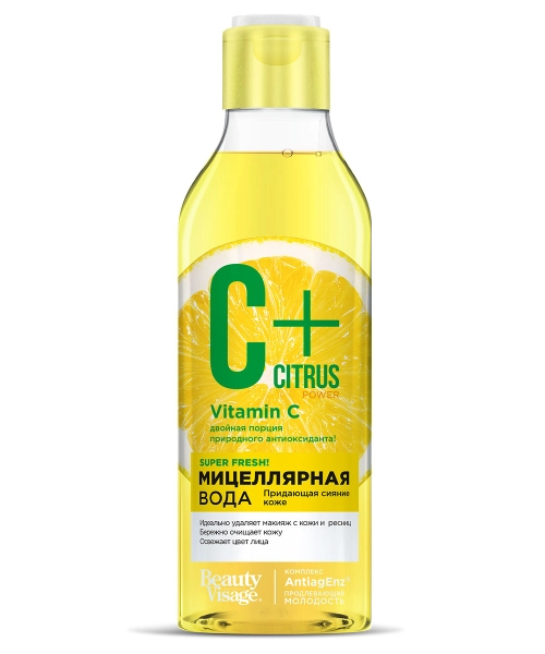 Мицеллярная вода для Cияния кожи серии C+Citrus
  в Казахстане, интернет-аптека Aurma.kz