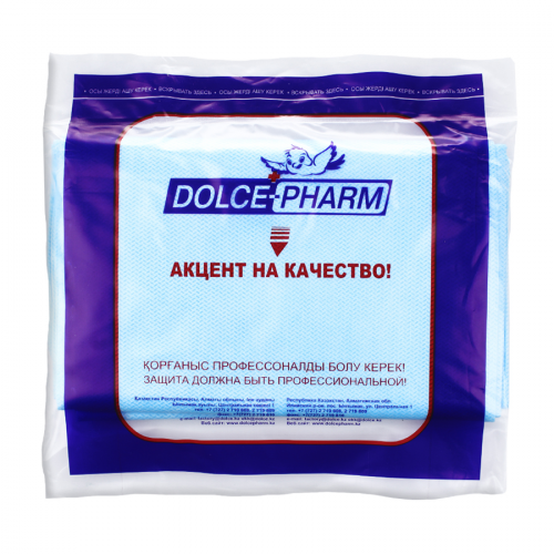 DOLCE-PHARM Простынь стерильная 200*80 1шт  в Казахстане, интернет-аптека Aurma.kz