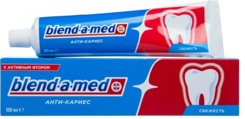 Blend-a-med Паста зубная Анти-Кариес Свежесть  в Казахстане, интернет-аптека Aurma.kz