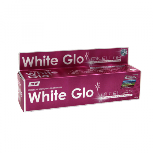 WHITE GLO Паста зубная отбеливающая Мицелярная 100гр  в Казахстане, интернет-аптека Aurma.kz