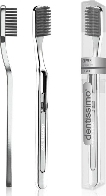 Dentissimo Щетка зубная Silver Hard  в Казахстане, интернет-аптека Aurma.kz