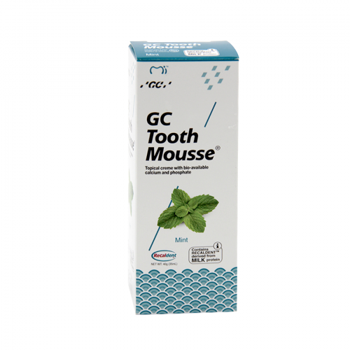 RECAL DENT GC TOOTH MOUSSE Мусс для зубов Мята 40гр  в Казахстане, интернет-аптека Aurma.kz