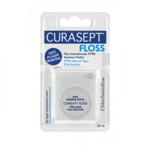 Нить зубная Curasept Floss PTFE TAPE 35 м  в Казахстане, интернет-аптека Aurma.kz