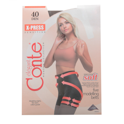 CONTE X-PRESS 40 den Колготки 3 Mocca  в Казахстане, интернет-аптека Aurma.kz