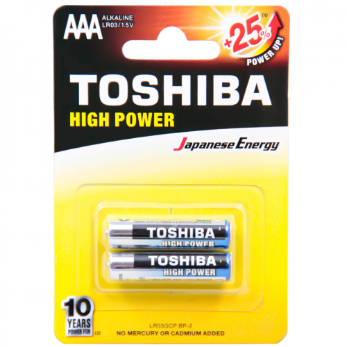 TOSHIBA Батарейка LR03 1,5V  в Казахстане, интернет-аптека Aurma.kz