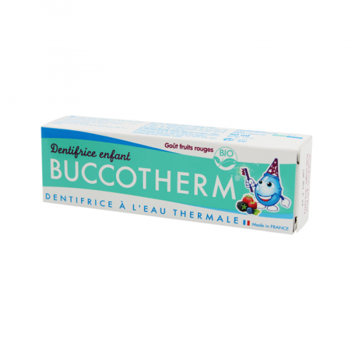 BUCCOTHERM Паста - гель зубная для детей со вкусом Для всех детей 3-12лет Красной Ягоды 50мл  в Казахстане, интернет-аптека Aurma.kz