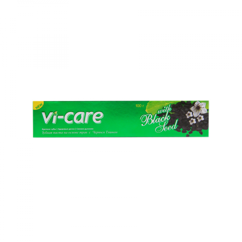 VI-CARE Паста зубная Black Seed 100гр  в Казахстане, интернет-аптека Aurma.kz