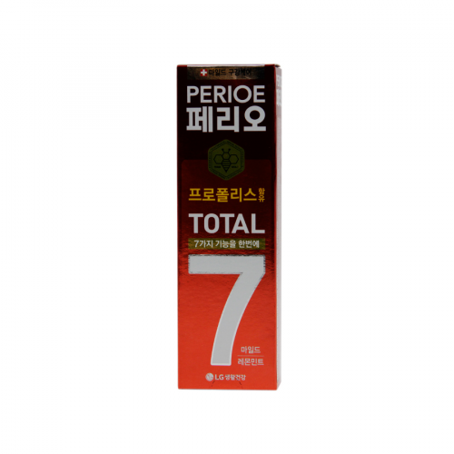 PERIOE Паста зубная Total 7 Mild Оранжевая 120гр  в Казахстане, интернет-аптека Aurma.kz