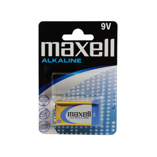 MAXELL Батарейка 9V 6LR61/MN1604  в Казахстане, интернет-аптека Aurma.kz