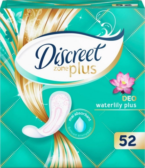 Ежедневные гигиенические прокладки Discreet Zone Plus  в Казахстане, интернет-аптека Рокет Фарм