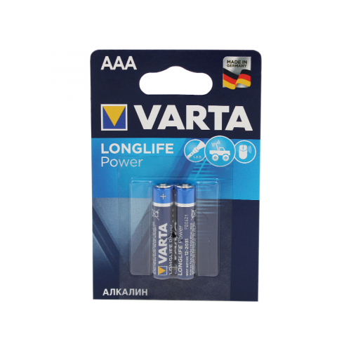 VARTA Батарейка High Energy LL Power Micro 1.5V-LR03/AAA 2шт,  в Казахстане, интернет-аптека Рокет Фарм