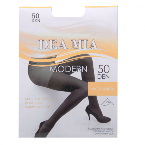 DEA MIA MODERN 50den Колготки 4 Черный  в Казахстане, интернет-аптека Рокет Фарм