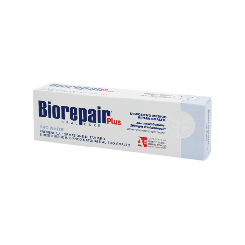 BIOREPAIR PLUS Паста зубная Pro White 75мл  в Казахстане, интернет-аптека Рокет Фарм