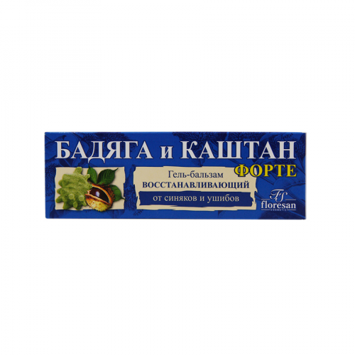 СИЛЫ ПРИРОДЫ Гель-бальзам бадяга и каштан 75мл  в Казахстане, интернет-аптека Рокет Фарм