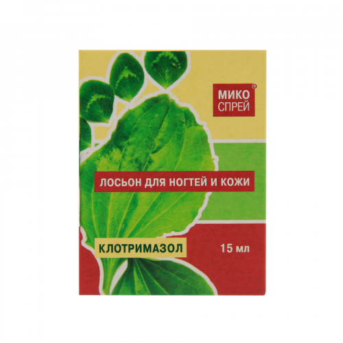 КОРВЕТ ФАРМА Лосьон для ногтей и кожи Клотримазол 15мл  в Казахстане, интернет-аптека Рокет Фарм