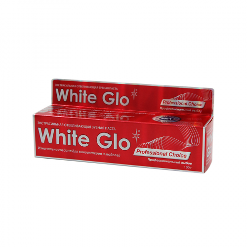 WHITE GLO Паста зубная Professional choice 100мл  в Казахстане, интернет-аптека Рокет Фарм