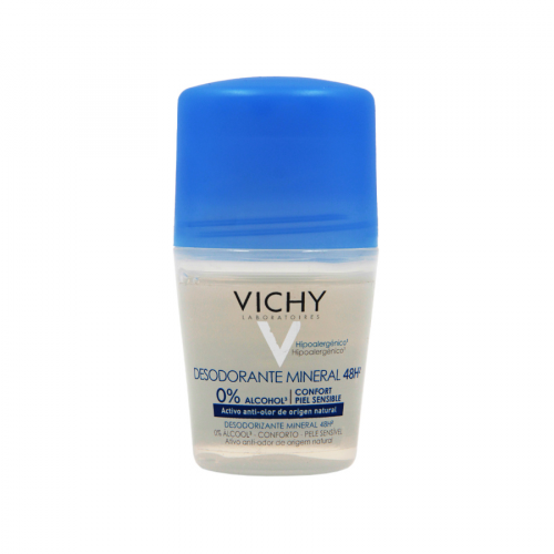 VICHY BODY Дезодорант c минералами 48часов 0%спирта Комфорт д/чувств,кожи 50мл,  в Казахстане, интернет-аптека Рокет Фарм