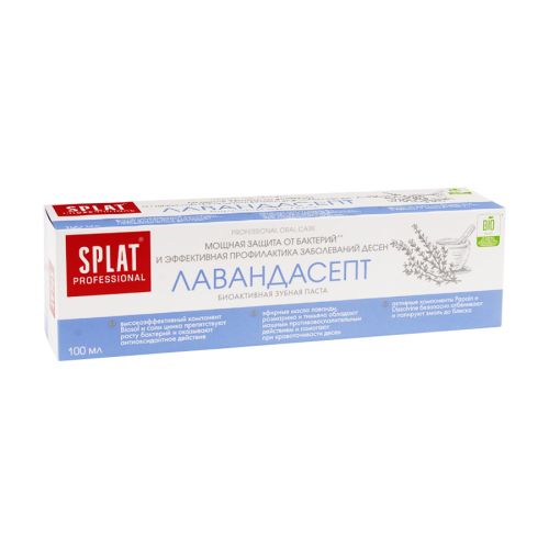 SPLAT professional Паста зубная Лавандасепт 100мл  в Казахстане, интернет-аптека Aurma.kz