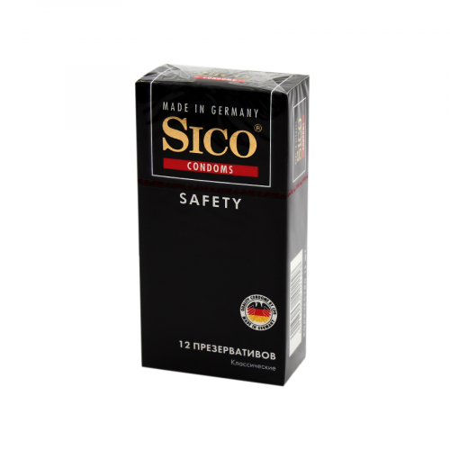 SICO Презерватив 12шт Safety  в Казахстане, интернет-аптека Рокет Фарм