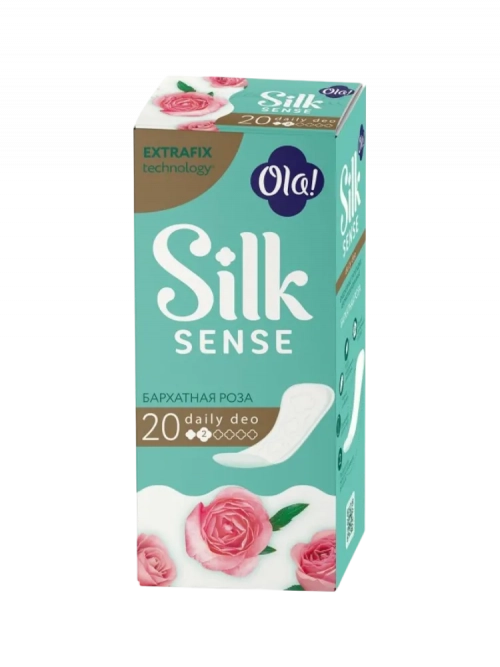 Прокладки ежедневные Ola Daily ароматизированные бархатная роза  в Казахстане, интернет-аптека Aurma.kz