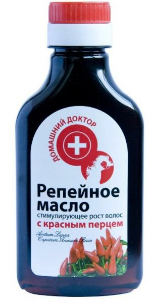 Домашний Доктор Репейное масло с красным перцем Масло 100мл 