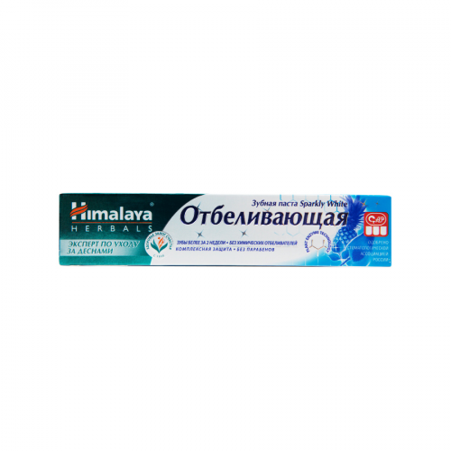 HIMALAYA Паста зубная Sparkly White 75мл  в Казахстане, интернет-аптека Рокет Фарм