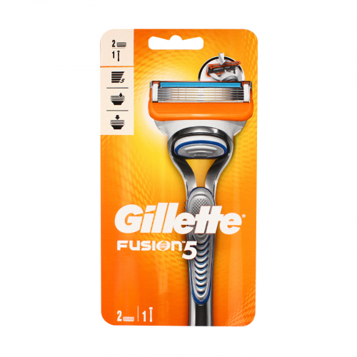 GILLETTE Станок бритвенный FUSION+2запасная кассета  в Казахстане, интернет-аптека Рокет Фарм